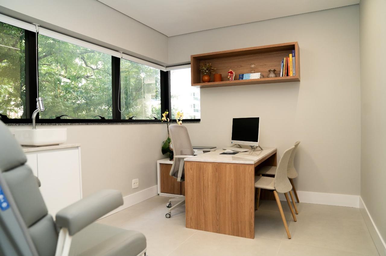 Sala de atendimento da Dra. Beatriz Pierro